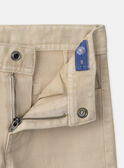 Pantaloni cargo beige MEDIAGE / 25E3PG81PAN806