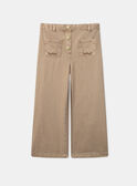 Pantaloni ampi con ricami  LIPAETTE / 24H2PFK2PAN803