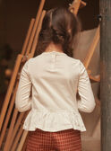 T-shirt a maniche lunghe con paillettes LILIBETTE / 24H2PFK2TML001