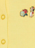 Cardigan giallo RADOISETTE / 19E2PF61CARB105