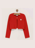 Cardigan rosso RAFULIETTE / 19E2PFC1CARF505