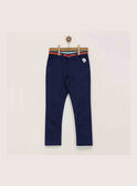 Pantaloni blu notte RESOFAGE / 19E3PGD2PANC205