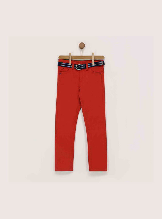 Pantaloni rossi RIBOLAGE / 19E3PGE1PANF510