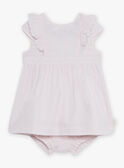 Abito da cerimonia e bloomer neonata CAJUSTINE / 22E1BFH1ROB301