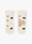 Calze beige con stampa orsetti GALAMY / 23H4BGH1SOQA010