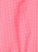 Pagliaccetto Vichy rosa ZASUZY / 21E1BFU1CBLD311