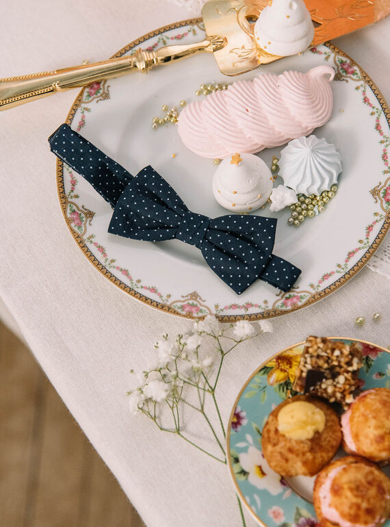 Papillon a pois navy bambino CINEPAGE / 22E4PGH1NOE070