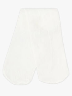 Collant bianco neonata TALUNA / 20E4BFJ1COF000