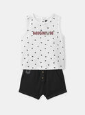 Set canotta e shorts panda MAYOURI / 25E1BGR1ENS009