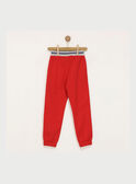Pantaloni sportivi rossi RABOTAGE 3 / 19E3PGB3JGB050