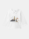 Polo a maniche lunghe con stampa LAFRANKLIN / 24H1BGK1POL001