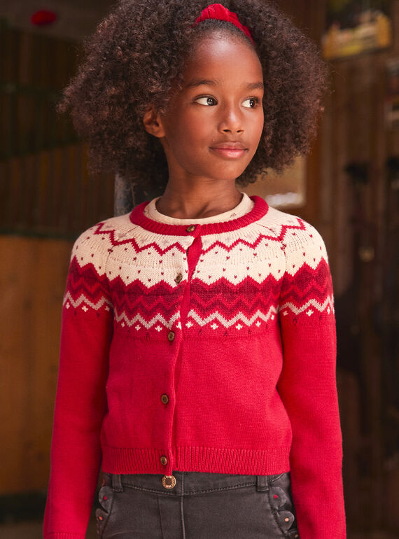 Cardigan jacquard LALIVUETTE / 24H2PFR1CARF505