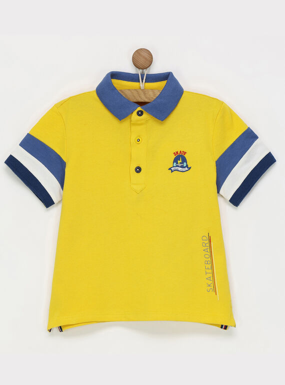 Polo gialla REBIAGE / 19E3PGC1POL412