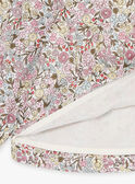 Camicia in popeline stampa a fiori neonata CADORY / 22E1BFB1CHED315