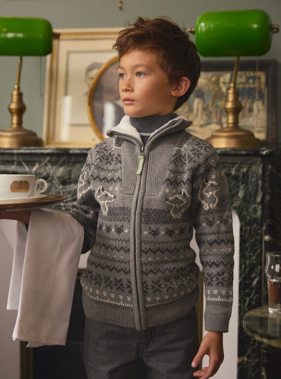 Cardigan jacquard LADJACAGE / 24H3PGQ2GILJ922