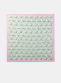 Foulard con stampa di gatti e fiori KOIFOLETTE / 24E4PFP1ECHG606
