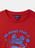 T-shirt Granchio MLUROSSAGE / 25E3PGQ2TMC050