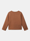 Cardigan marrone LIREVETTE / 24H2PFK2CAR809