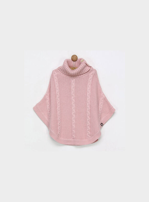 Light rose Poncho PANARUETTE / 18H2PFP1PON318
