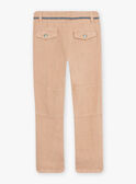 Pantaloni sabbia in lino bambino CIBLOAGE / 22E3PGJ1PAN812