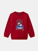 Red SWEAT SHIRT MOSKIPAGE / 25E3PGJ1SWE050