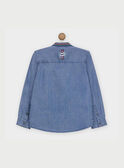 Camicia blu jeans REBOBOAGE / 19E3PGC1CHM704