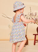 Cappello ecrù con stampa a fiori FASOLINE / 23E4BFS1CHA001