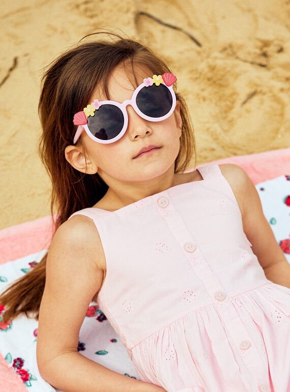Occhiali da sole a fiori e conchiglie bambina CRALUETTE / 22E4PFN1LUSD315