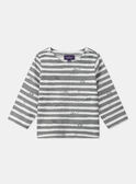 T-shirt a maniche lunghe a righe LAOLIVIER / 24H1BGQ1TML001