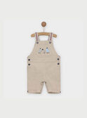 Salopette corta beige RANORBERT / 19E1BGE2SAC808