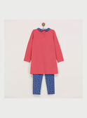 Camicia da notte rosa REJOFETTE / 19E5PF71CHND312