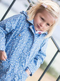 Impermeabile 2 in -1 blu bambina CLAFLETTE / 22E2PFG1IMP208