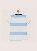 T-shirt maniche corte blu RYOBAGE / 19E3PGT1TMC205