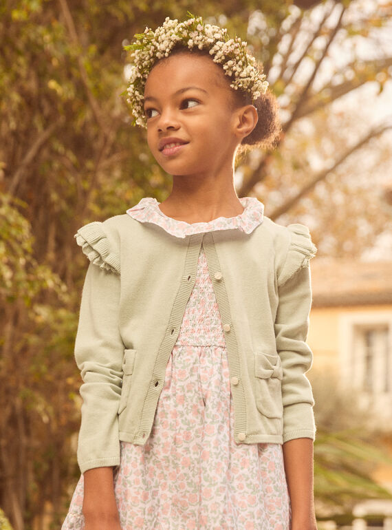 Cardigan con volant MRECARETTE / 25E2PFL2CAR602