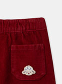 Pantaloni in velluto a coste  LASAM / 24H1BGR1PAN501