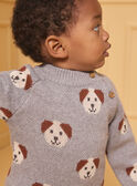 Maglia jacquard con cani LAOREL / 24H1BGQ1PUL943