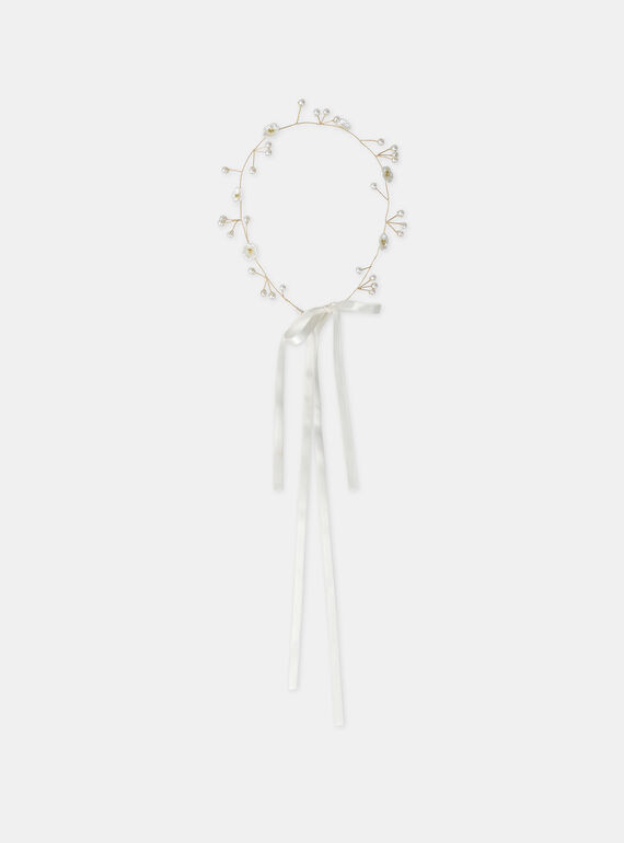 Light gold HEADWRAP MREMETETTE / 25E4PFL1BANK008