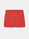 Short rosso per bambina KESHORETTE / 24E2PF41SHO050