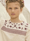 Blusa con ricami MABETTE / 25E2PF71CHE001