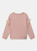 Pink copper SWEAT SHIRT LOISWETTE / 24H2PFU1SWEK007