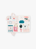 Casa delle bambole ecrù in tessuto Carry-on Dollhouse SMAFA0062MAISON / 23J7GF31JOU099