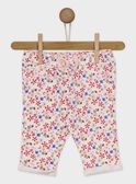 Pantaloni sportivi bianchi RAFBA / 19E1BFC1JGB001