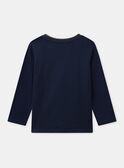 Navy TEE SHIRT LS NUPREMAGE / 25H3PGQ1TML070
