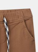 Pantaloni comfort marroni LICONFAGE / 24H3PGK1CFP804