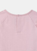 T-shirt rosa amore LADITETTE / 24H2PFQ2TMLD329