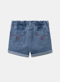 Shorts di jeans a cuoricini KLAKETTE / 24E2PFN1SHOP269