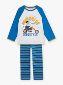 Completo pigiama motivo dinosauro con moto bambino CAMOTAGE / 22E5PG41PYJ001
