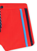 Costume rosso con motivo squalo bambino CYBOXAGE / 22E4PGO1MAIF509