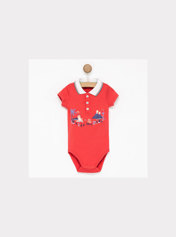 Red Body suit NAZODY / 18E1BGS1BOD050