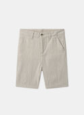 Shorts da cerimonia beige MRERAGE / 25E3PGL1BERA016